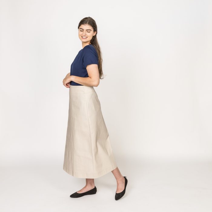 A-line Champagne Pearl Skirt - Image 5