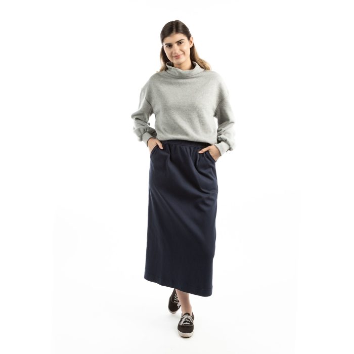 Sporty Comfort Navy Skirt - Image 3