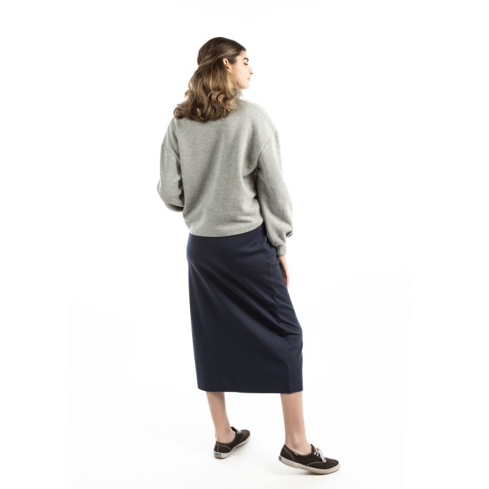 Sporty Comfort Navy Skirt - Image 5