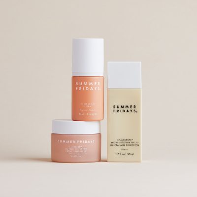 Summer Fridays In The Shade Set Serum + Moisturizer + Sun Protection